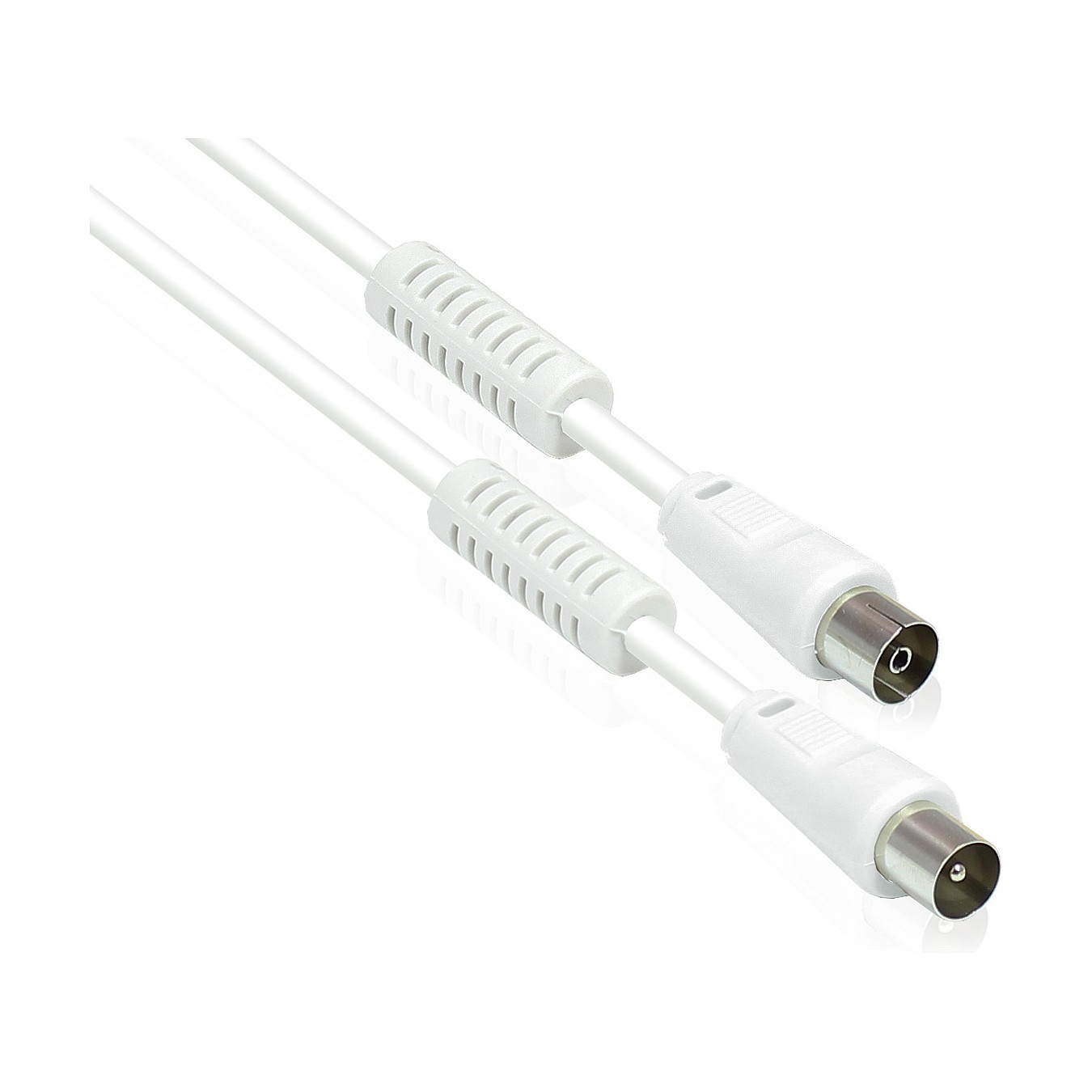 Buy Good Connections TV Antennenkabel weiß 3m in Cyprus, Nicosia, Limassol, Larnaka, Pafos