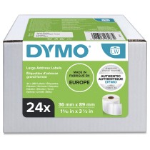 Buy Dymo Large Address Labels - Weiß - 36 x 89 mm 6240 Etikett(en) (24 Rolle(n) in Cyprus, Nicosia, Limassol, Larnaka, Pafos