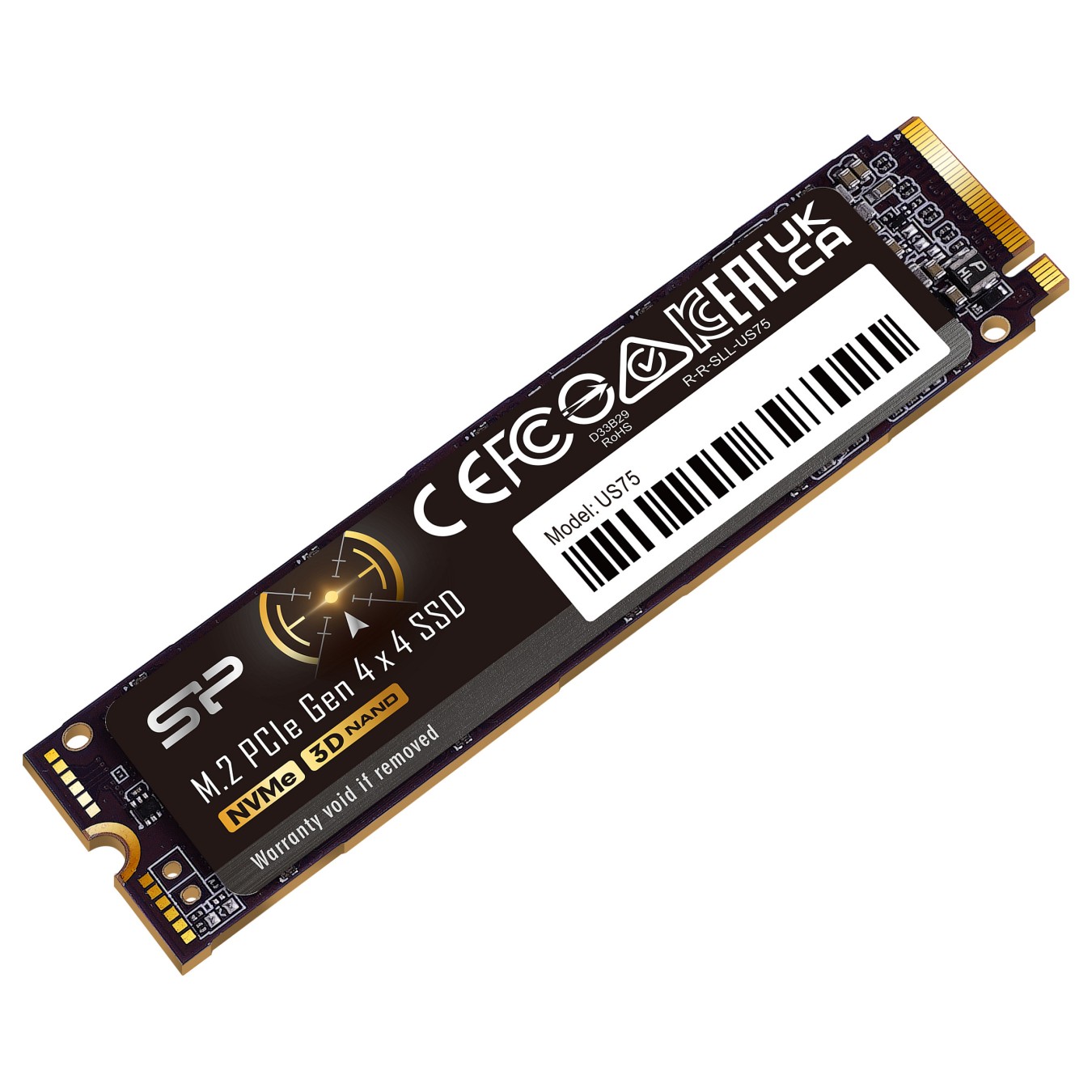 Buy M.2 2TB Silicon Power US75 2280 2TB PCIe 4.0 x4 NVMe in Cyprus, Nicosia, Limassol, Larnaka, Pafos