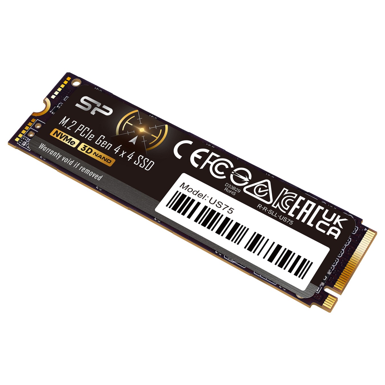 Buy M.2 2TB Silicon Power US75 2280 2TB PCIe 4.0 x4 NVMe in Cyprus, Nicosia, Limassol, Larnaka, Pafos