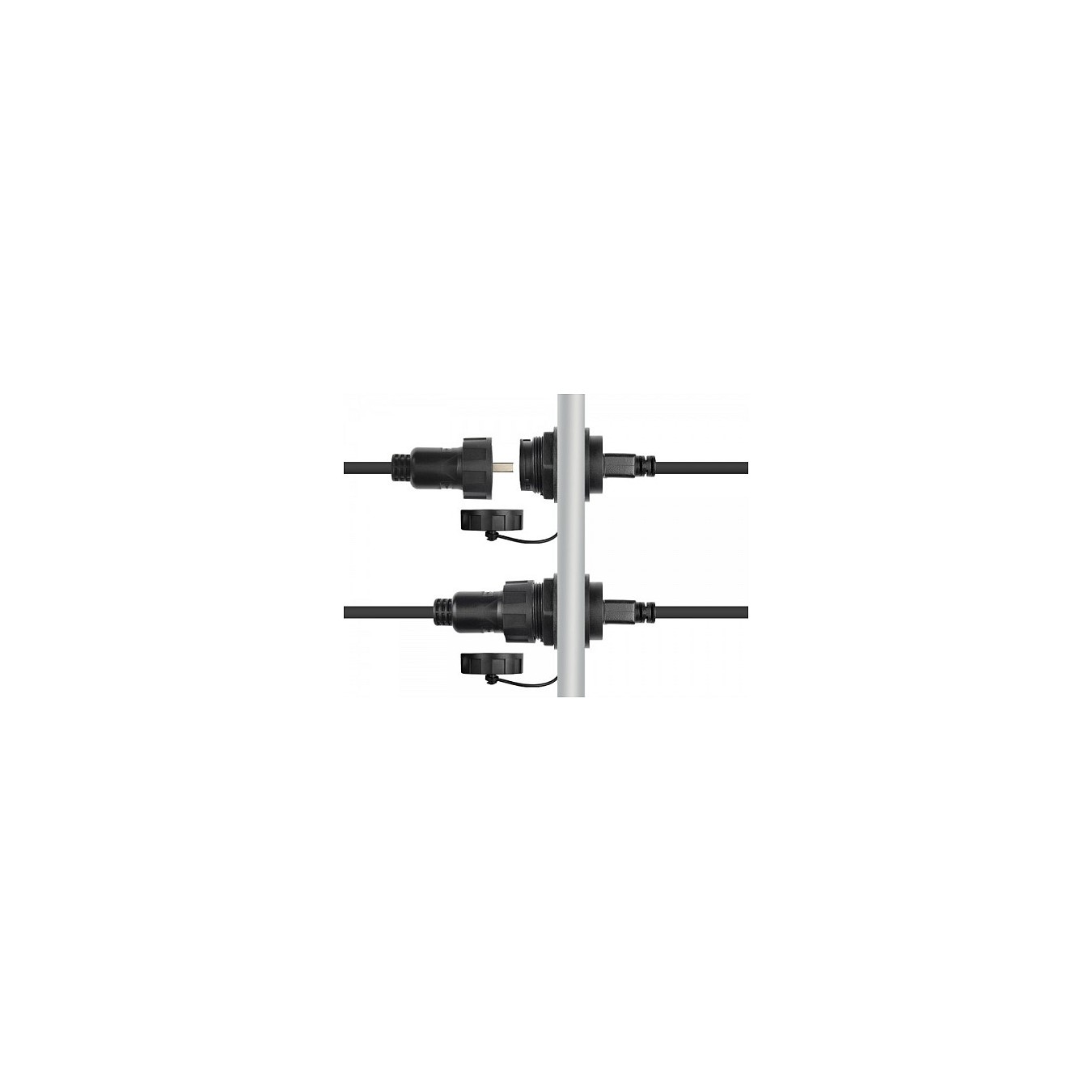 Buy Good Connections Industrie-Einbauverlängerung S4-USB 2.0 1m in Cyprus, Nicosia, Limassol, Larnaka, Pafos