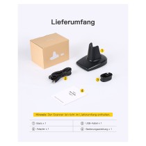 Buy inateck Barcodescanner BS04001 black [BS04001_black] in Cyprus, Nicosia, Limassol, Larnaka, Pafos