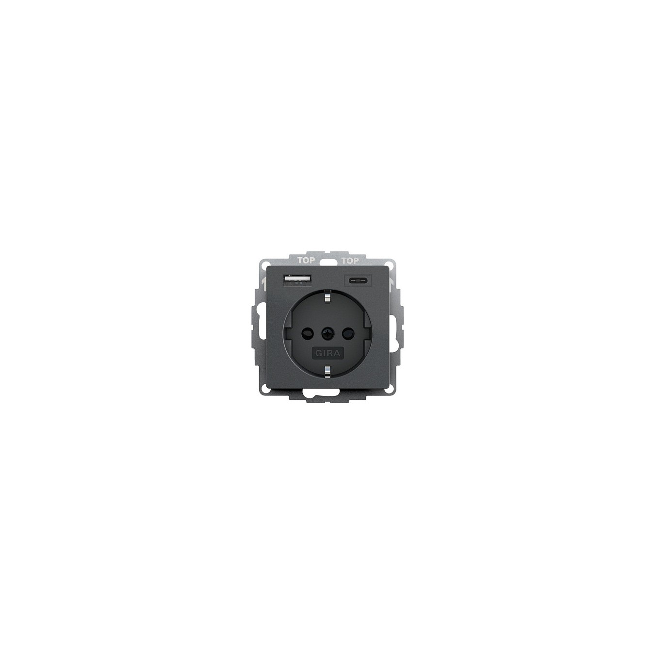 Buy GIRA 245928 SCHUKO USB-Spannungsversorgung 2f System 55 Anthrazit in Cyprus, Nicosia, Limassol, Larnaka, Pafos