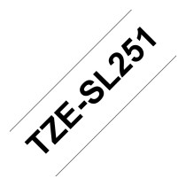 Buy BROTHER TZeSL251 tape Black on White 24mm in Cyprus, Nicosia, Limassol, Larnaka, Pafos