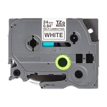 Buy BROTHER TZeSL251 tape Black on White 24mm in Cyprus, Nicosia, Limassol, Larnaka, Pafos
