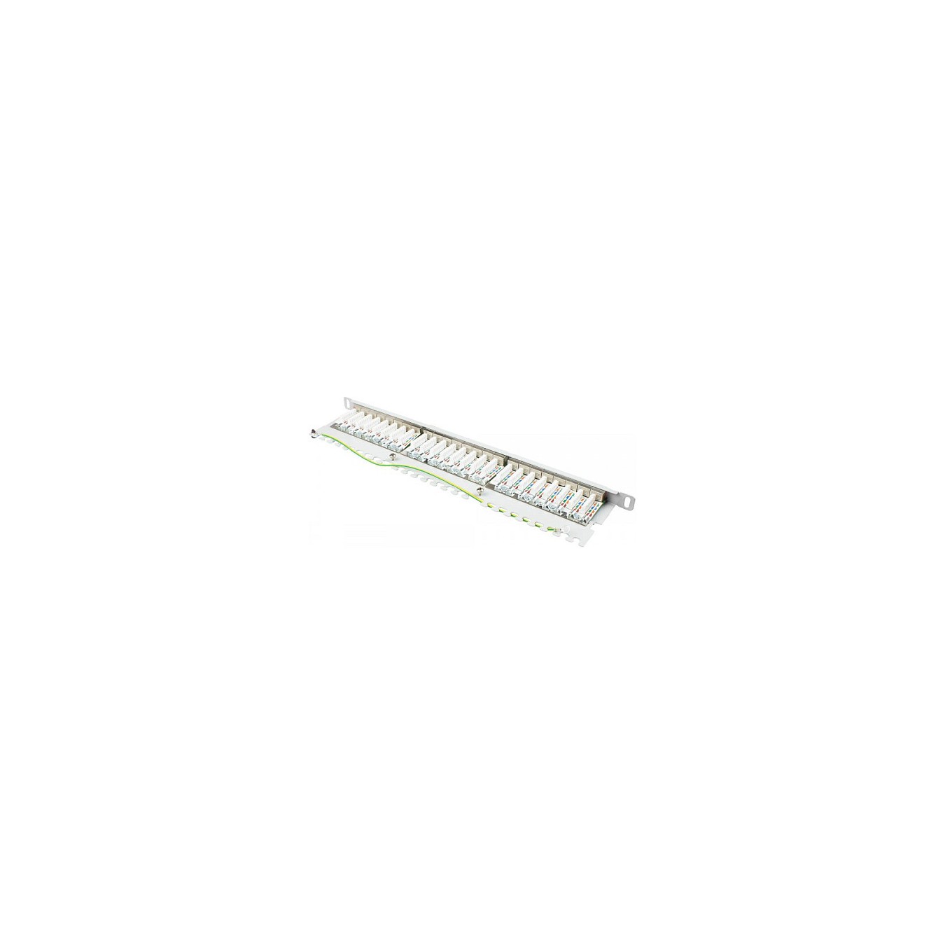 Buy Good Connections Patchpanel 19'Cat. 6A 24-P 0,5HE lichtgr. in Cyprus, Nicosia, Limassol, Larnaka, Pafos