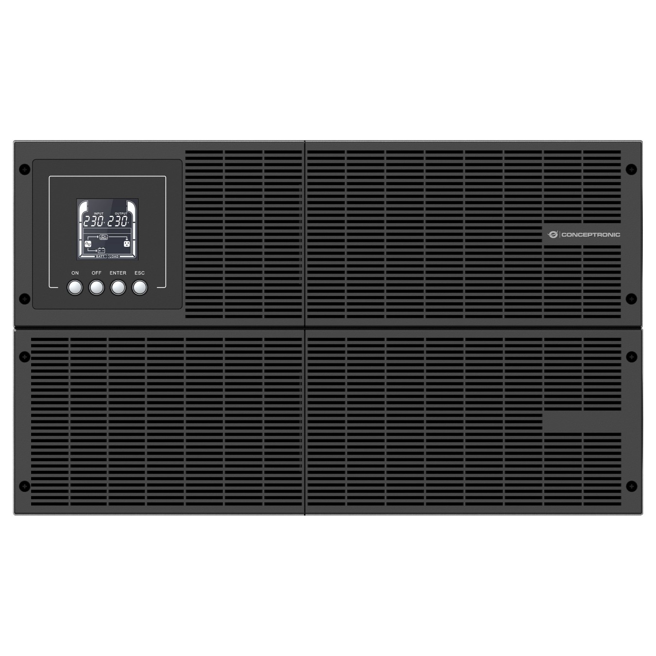 Buy CONCEPTRONIC USV 6000VA 6000W HID USB Terminal Rack Tower sw (Speditionsversand) in Cyprus, Nicosia, Limassol, Larnaka, Pafo
