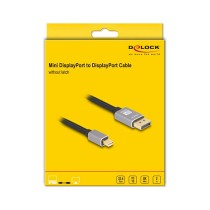 Buy Delock Mini DisplayPort zu DisplayPort Kabel 8K 60 Hz 2 m grau Metall ohne Einrastfunktion in Cyprus, Nicosia, Limassol, Lar