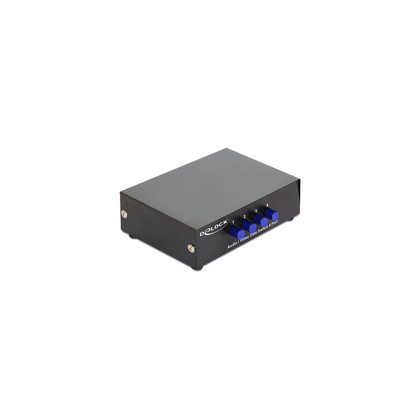 Buy DELOCK Switch 4-port Audio Video manuell bidirektional in Cyprus, Nicosia, Limassol, Larnaka, Pafos