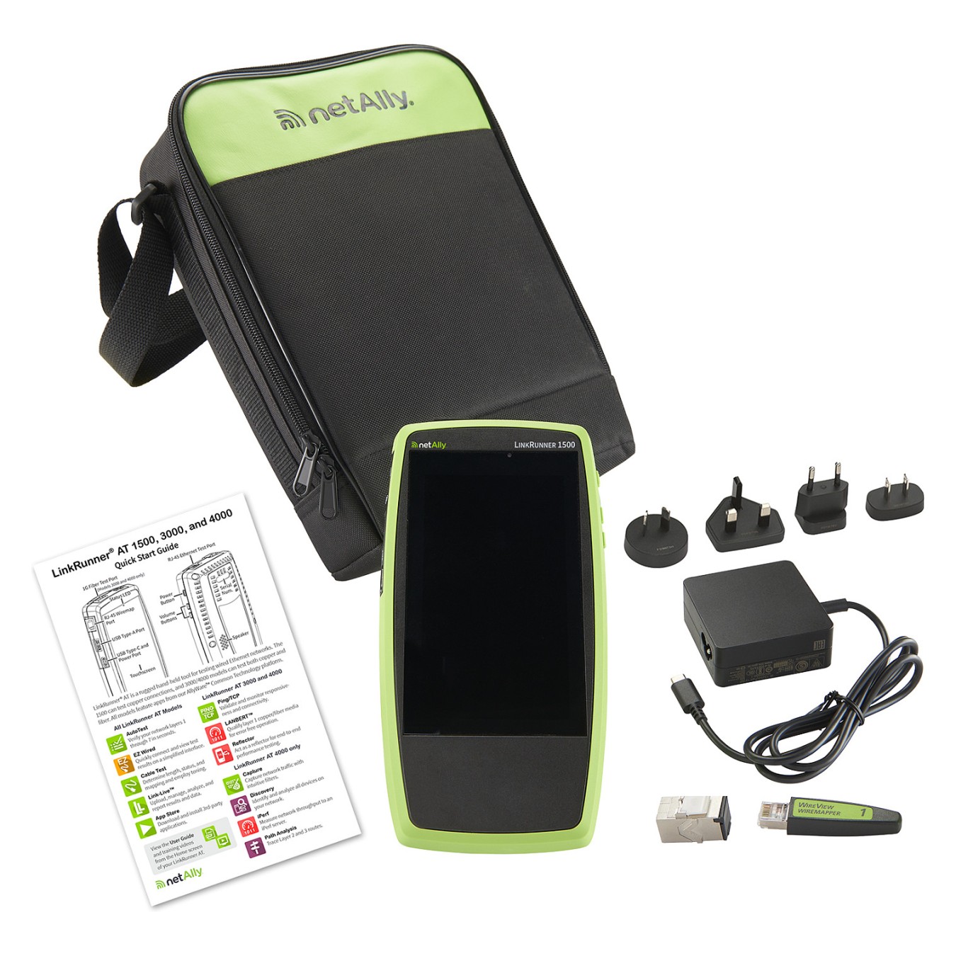 Buy NetAlly LRAT-1500, LINKRUNNER AT 1500 NETWORK AUTO-TESTER in Cyprus, Nicosia, Limassol, Larnaka, Pafos
