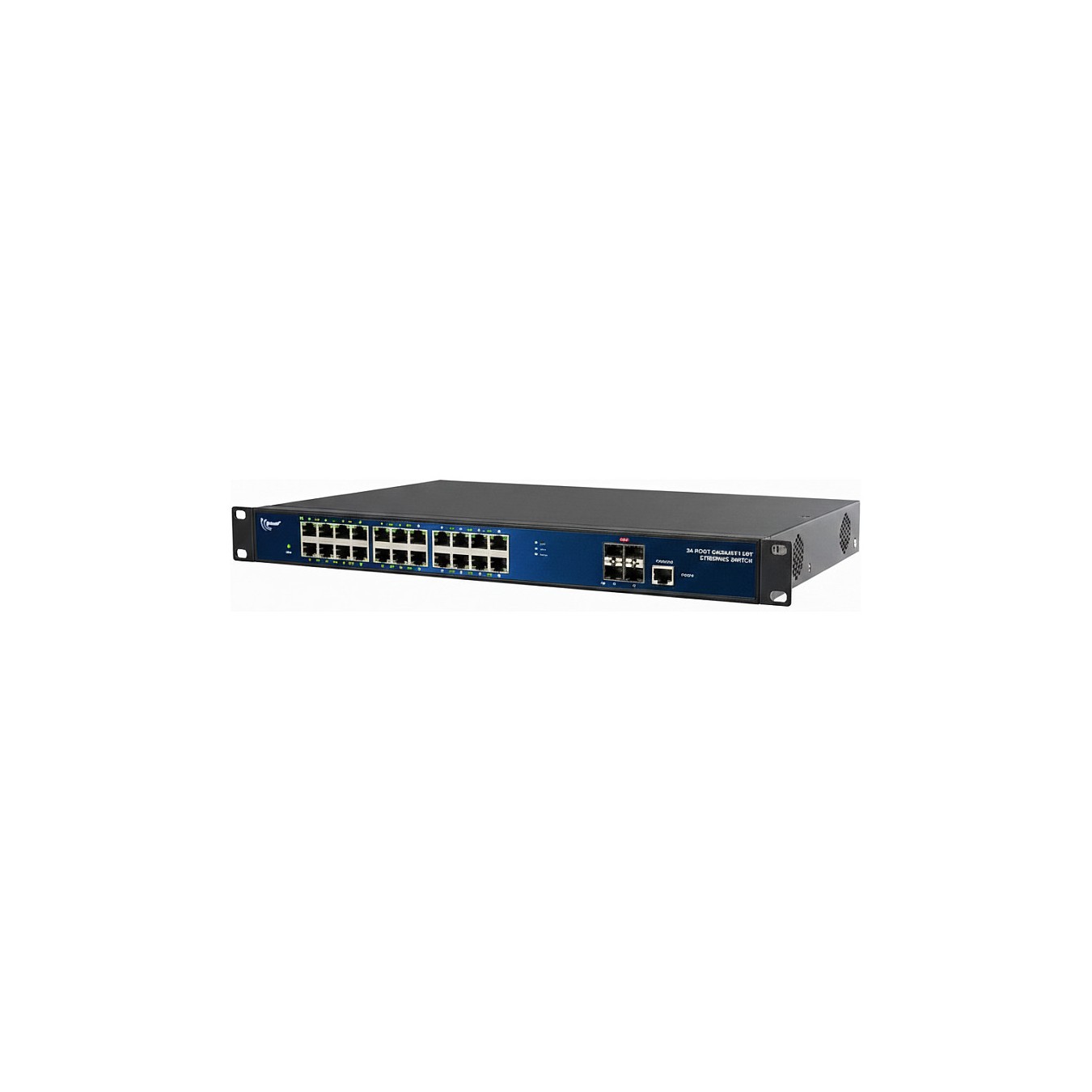 Buy ALLNET Switch full managed Layer2+ 24 Port • 24x GbE • PoE Budget 370W • 24x PoE at • 4x SFP+ • 19 • JSON API • ALL-S... in 