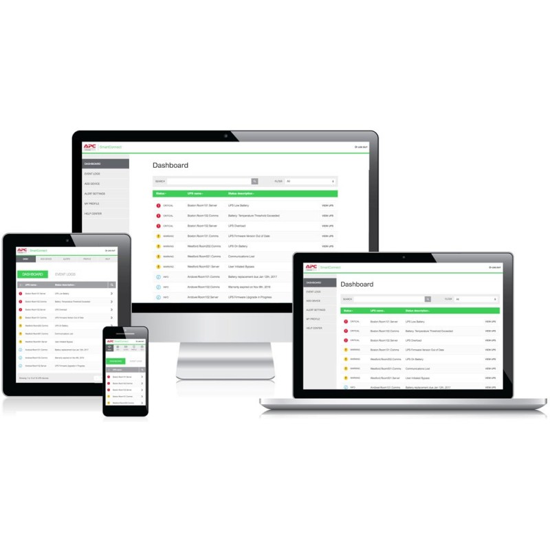 Buy APC Smart-UPS SMC1000I-2UC - 1000VA/600W Rack 2U UPS, SmartConnect, LCD, Black in Cyprus, Nicosia, Limassol, Larnaka, Pafos