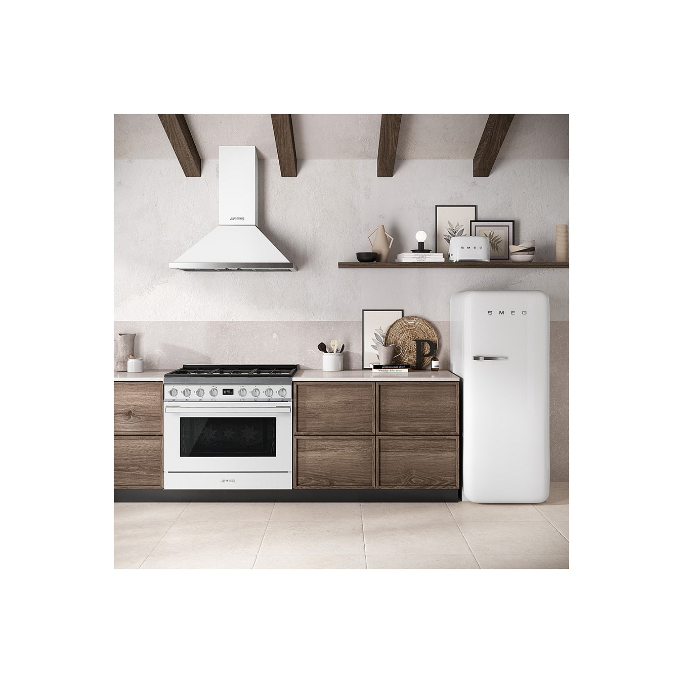 Buy SMEG TSF01WHEU 2 Scheiben Toaster weiß in Cyprus, Nicosia, Limassol, Larnaka, Pafos