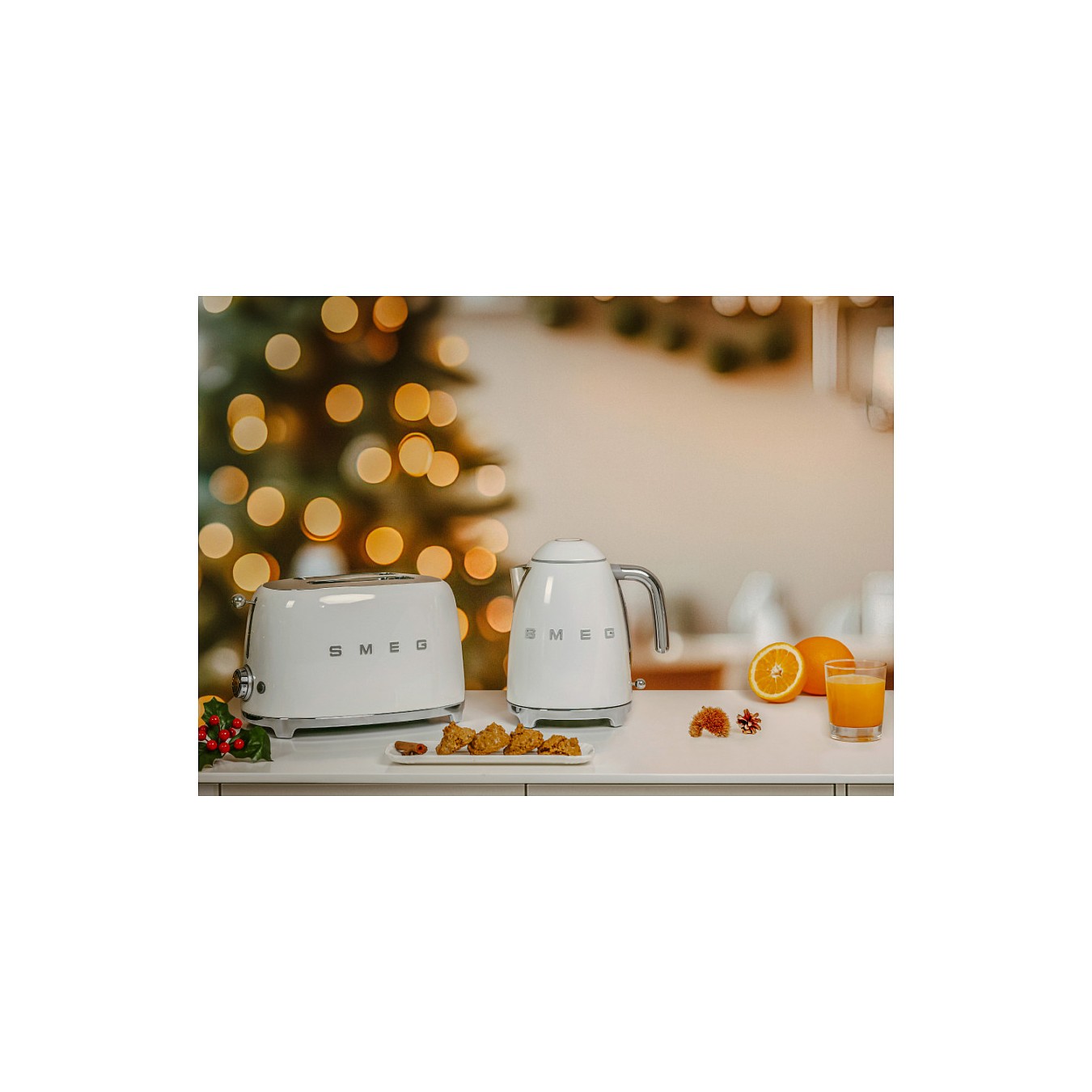Buy SMEG TSF01WHEU 2 Scheiben Toaster weiß in Cyprus, Nicosia, Limassol, Larnaka, Pafos