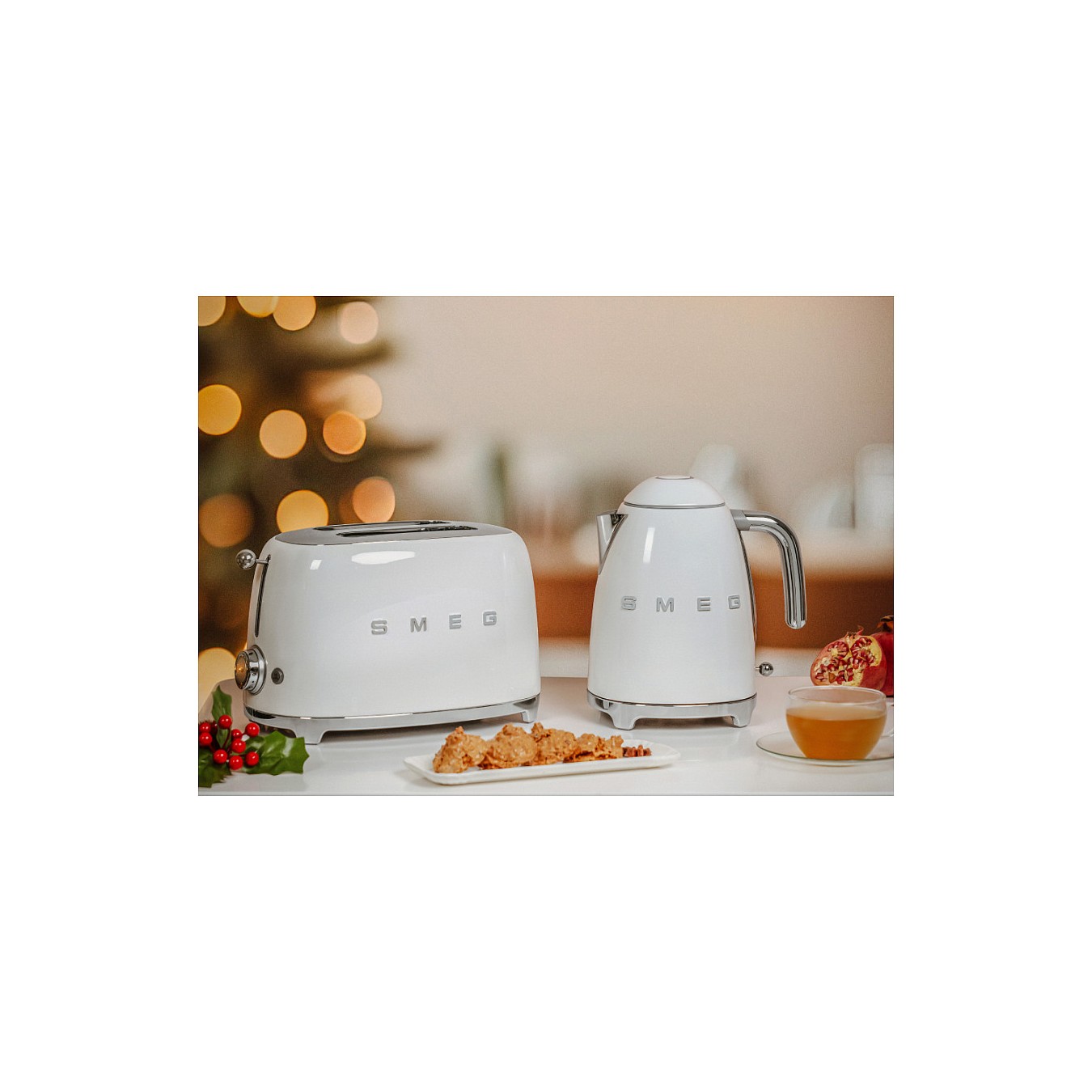 Buy SMEG TSF01WHEU 2 Scheiben Toaster weiß in Cyprus, Nicosia, Limassol, Larnaka, Pafos