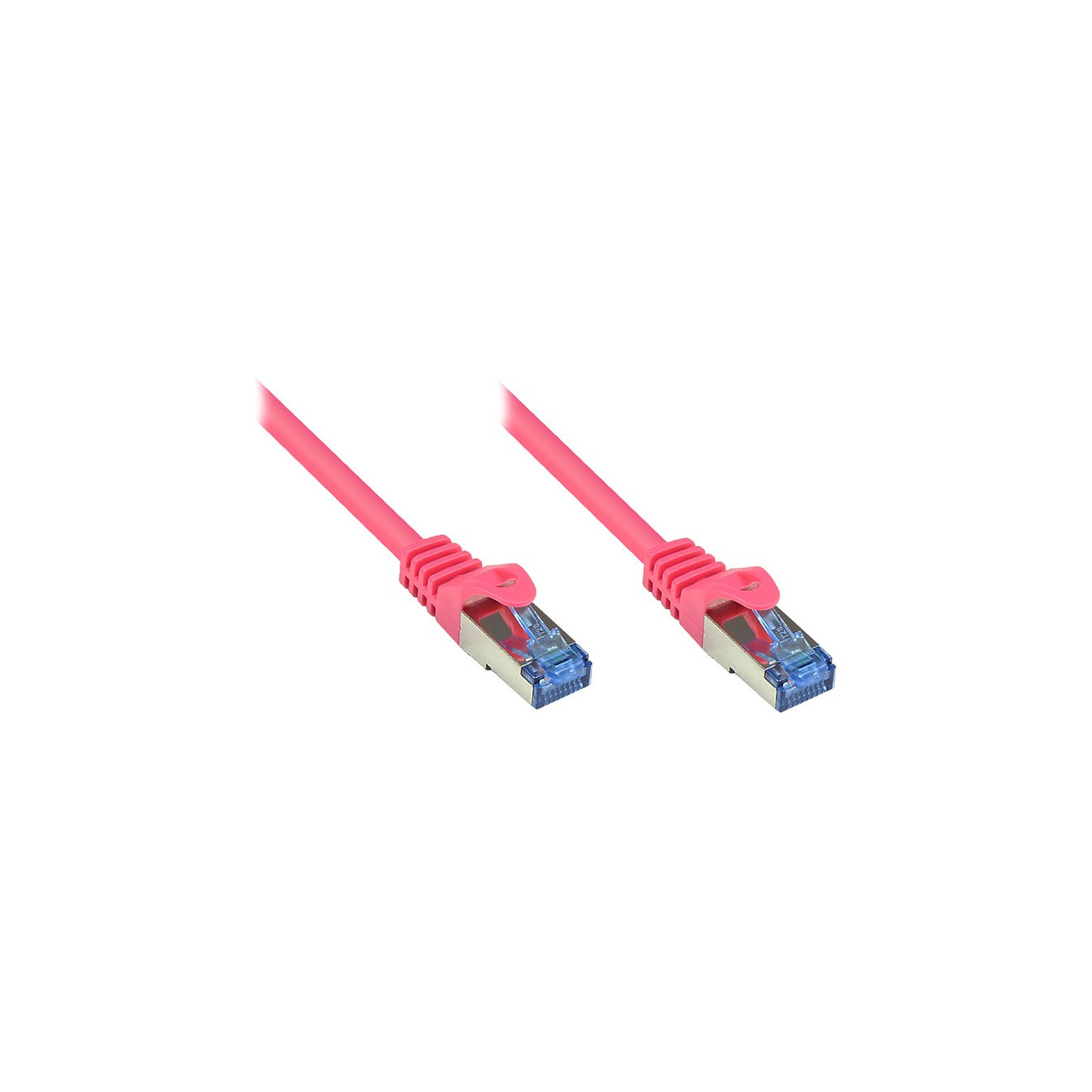 Buy Good Connections Cat.6A Patchkabel S FTP HF magenta 5m in Cyprus, Nicosia, Limassol, Larnaka, Pafos