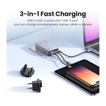 Buy UGREEN Nexode Pro 65W GaN Travel Charger in Cyprus, Nicosia, Limassol, Larnaka, Pafos