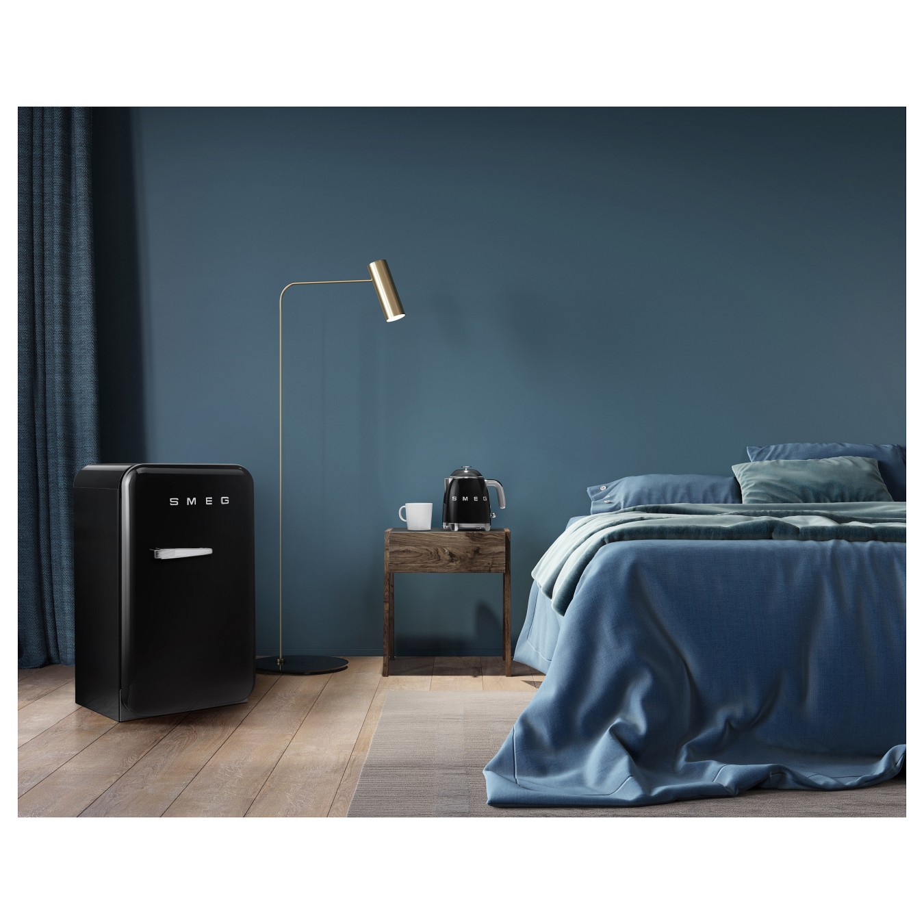 Buy SMEG KLF05BLEU Mini Wasserkocher Schwarz in Cyprus, Nicosia, Limassol, Larnaka, Pafos