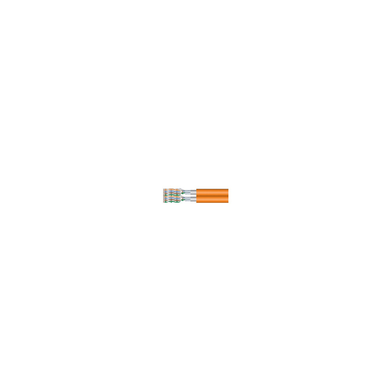 Buy Instal.Kab Cat7 Duplex S FTP ECA 500.00m orange LSZH (Speditionsversand) in Cyprus, Nicosia, Limassol, Larnaka, Pafos