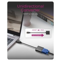 Buy Adapter IcyBox HDMI A-Typ zu VGA in Cyprus, Nicosia, Limassol, Larnaka, Pafos