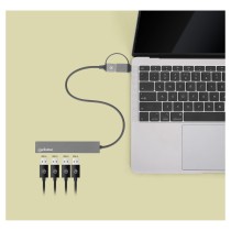 Buy MANHATTAN Kombo-Hub 4Port USB 3.0 Typ-C Typ-A 4xUSB-A Buchse in Cyprus, Nicosia, Limassol, Larnaka, Pafos