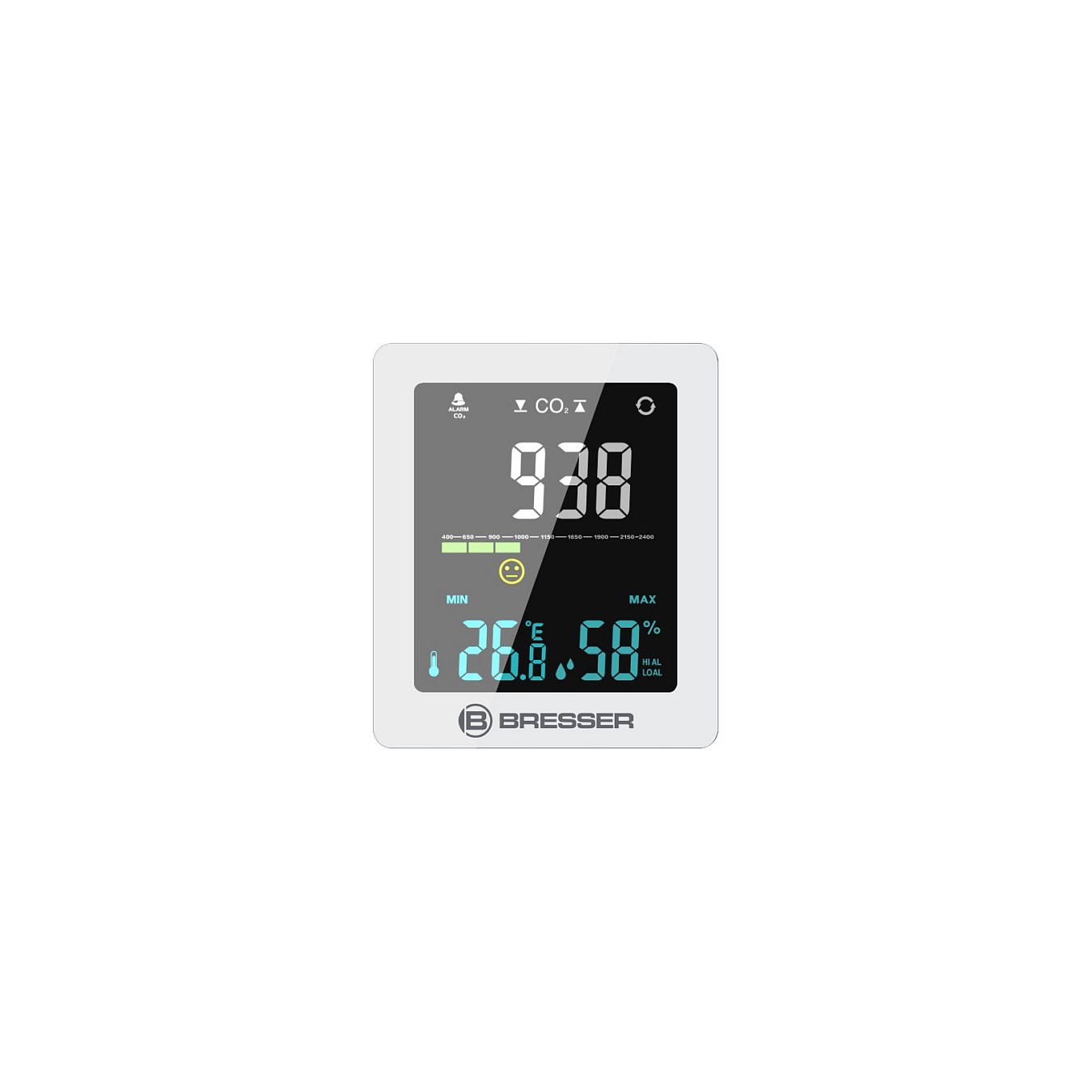 Buy Bresser CO Luftqualittsmonitor weiss in Cyprus, Nicosia, Limassol, Larnaka, Pafos
