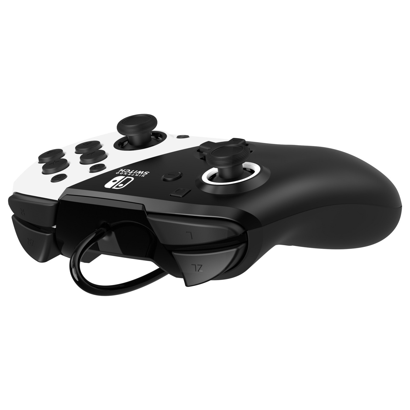 Buy PDP Controller Faceoff Deluxe+Audio schwarz weiß Switch in Cyprus, Nicosia, Limassol, Larnaka, Pafos