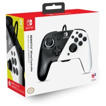 Buy PDP Controller Faceoff Deluxe+Audio schwarz weiß Switch in Cyprus, Nicosia, Limassol, Larnaka, Pafos