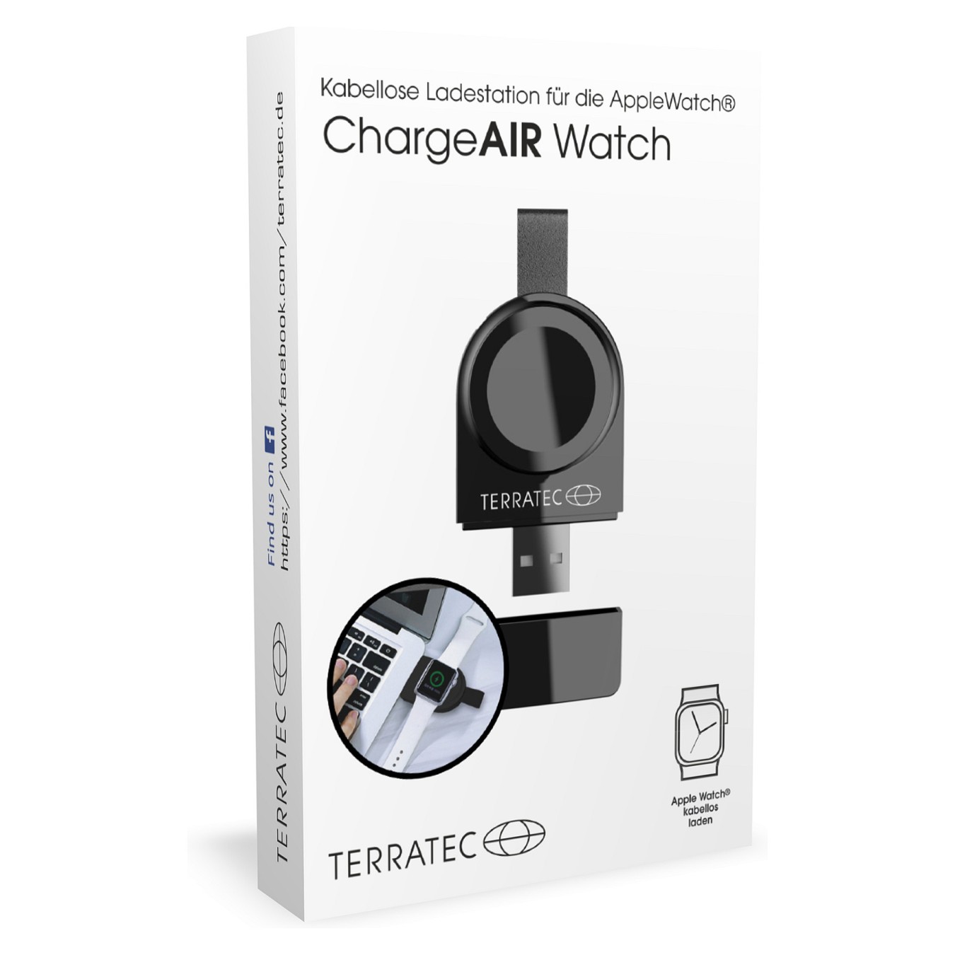 Buy TerraTec ChargeAIR Watch - Induktive Ladematte in Cyprus, Nicosia, Limassol, Larnaka, Pafos