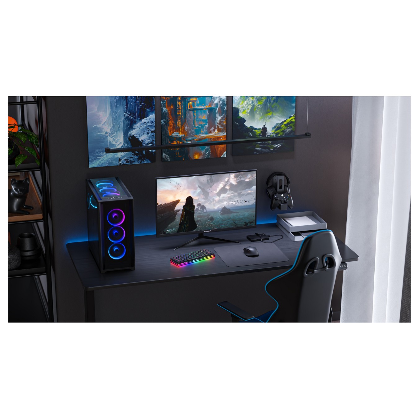 Buy JapanNext 4K UHD Gaming Monitor 68,58cm (27') in Cyprus, Nicosia, Limassol, Larnaka, Pafos