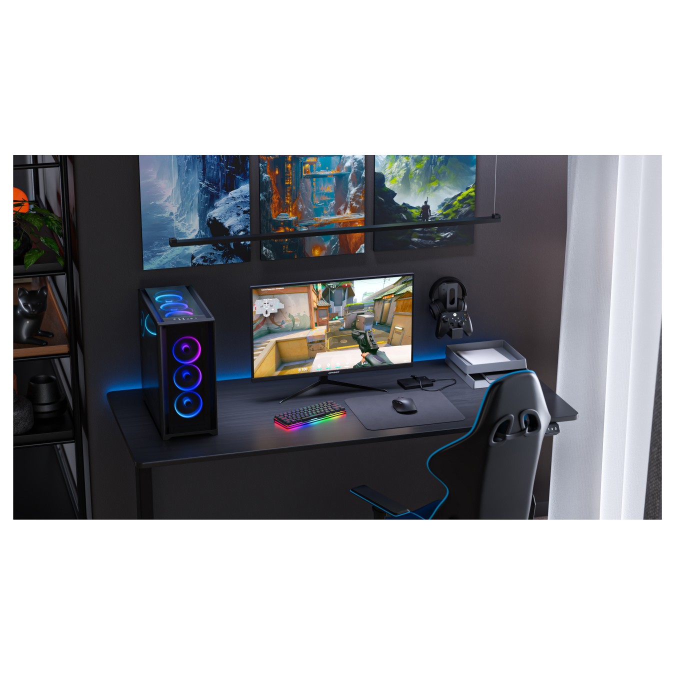 Buy JapanNext 4K UHD Gaming Monitor 68,58cm (27') in Cyprus, Nicosia, Limassol, Larnaka, Pafos