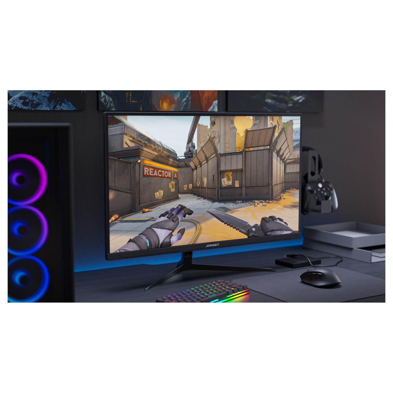 Buy JapanNext 4K UHD Gaming Monitor 68,58cm (27') in Cyprus, Nicosia, Limassol, Larnaka, Pafos