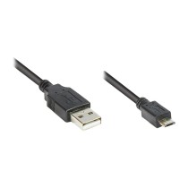 Buy GoodConnections USB 2.0 A to Micro-B (ST-ST) 1m Adapterkabel Schwarz in Cyprus, Nicosia, Limassol, Larnaka, Pafos