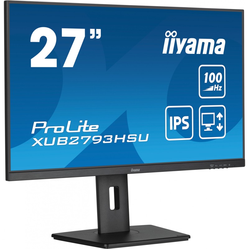 Buy iiyama ProLite XUB2793HSU-B7 - 27in FHD IPS Monitor, 100Hz 1ms, HDMI & DP, H... in Cyprus, Nicosia, Limassol, Larnaka, Pafos