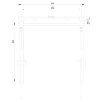 Buy Equip Pro Fixed TV Wall Mount Bracket Klammer in Cyprus, Nicosia, Limassol, Larnaka, Pafos