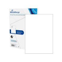 Buy MediaRange Etiketten 210x297mm 50 St. stark haftend weiß in Cyprus, Nicosia, Limassol, Larnaka, Pafos