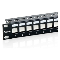 Buy Equip Patchpanel 24x Cat6 19' FTP 1HE Keystone Montage sw in Cyprus, Nicosia, Limassol, Larnaka, Pafos