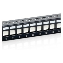 Buy Equip Patchpanel 24x Cat6 19' FTP 1HE Keystone Montage sw in Cyprus, Nicosia, Limassol, Larnaka, Pafos