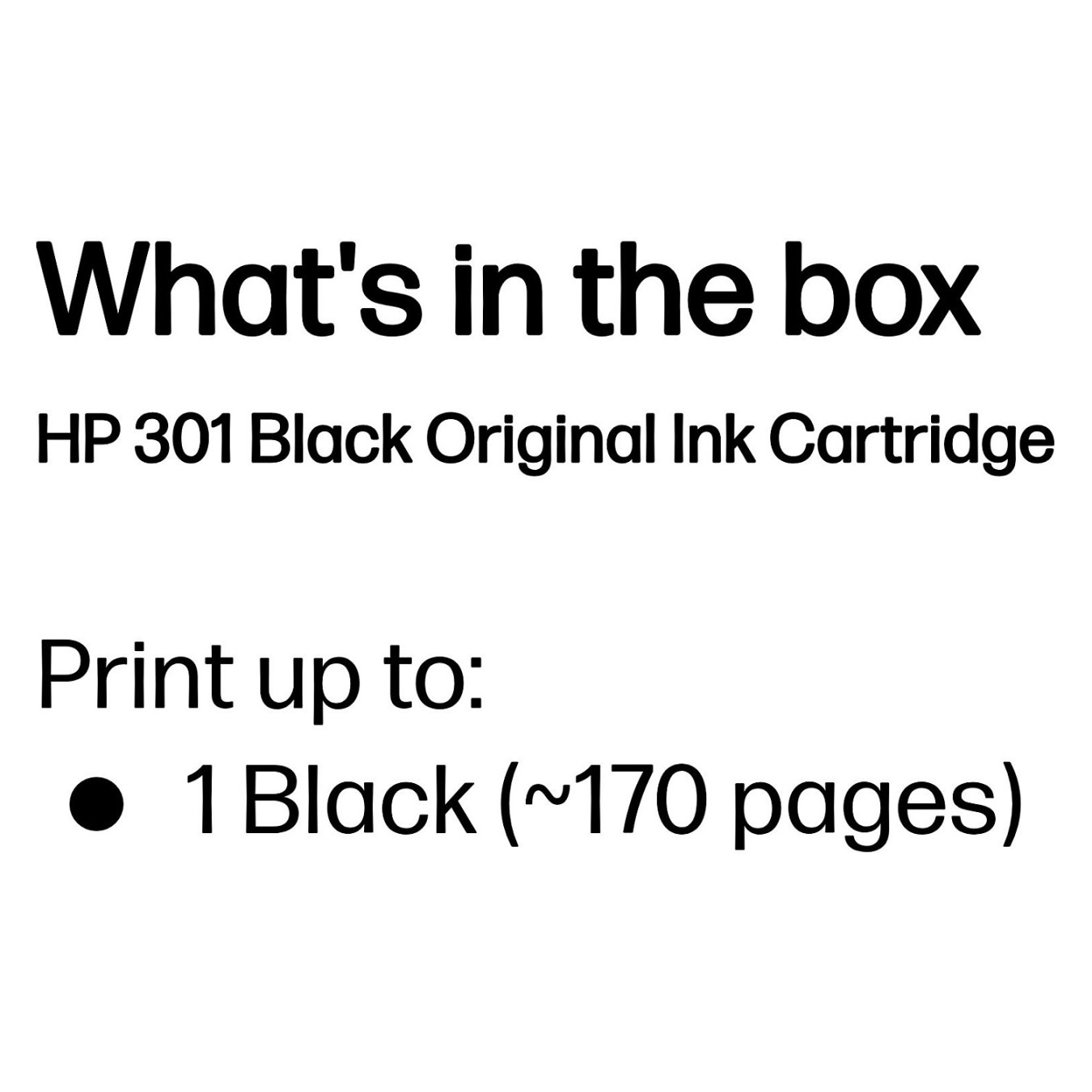 Buy HP Tinte 301 CH561EE Schwarz in Cyprus, Nicosia, Limassol, Larnaka, Pafos