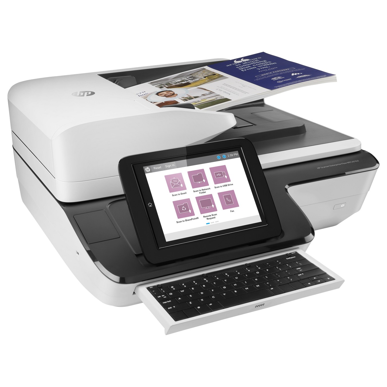 Buy HP ScanJet Enterprise Flow N9120 fn2 Dokumentenscanner A3 USB LAN in Cyprus, Nicosia, Limassol, Larnaka, Pafos