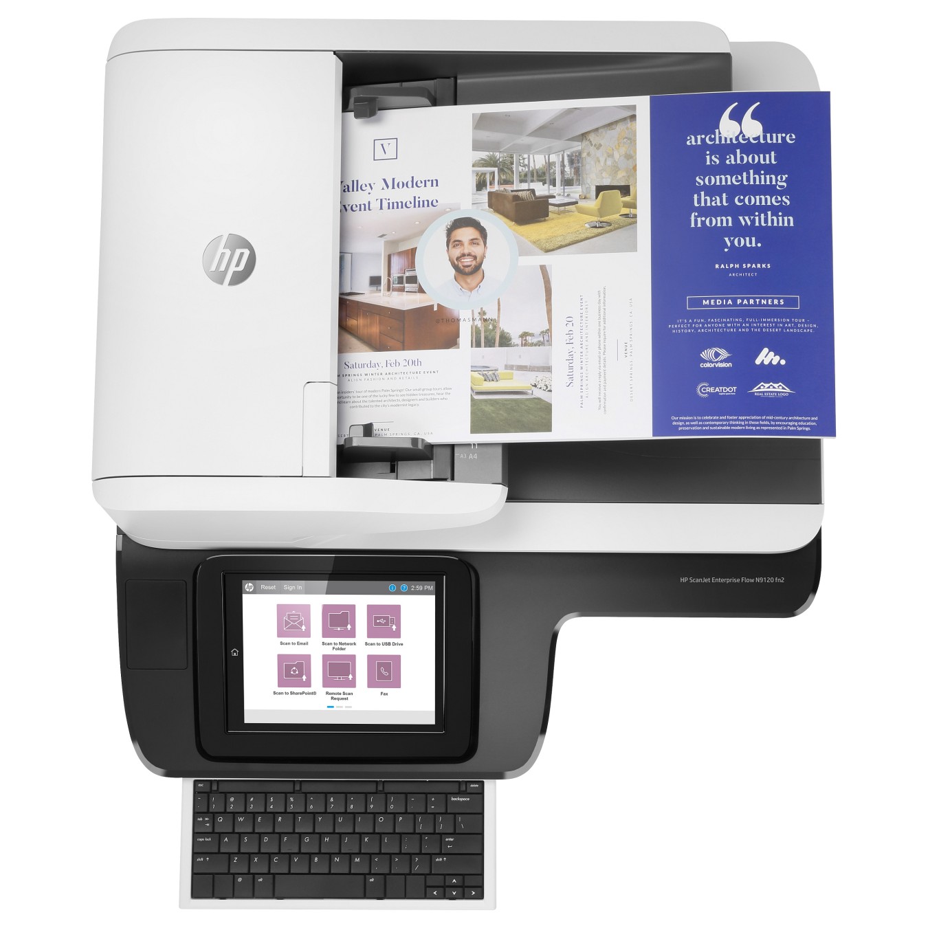 Buy HP ScanJet Enterprise Flow N9120 fn2 Dokumentenscanner A3 USB LAN in Cyprus, Nicosia, Limassol, Larnaka, Pafos