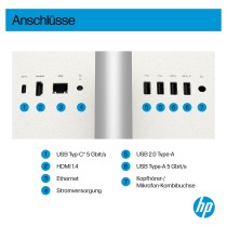 Buy AIO HP 27-ct2073ng RYZ AI 7 350 16GB 512SSD W11 Home in Cyprus, Nicosia, Limassol, Larnaka, Pafos