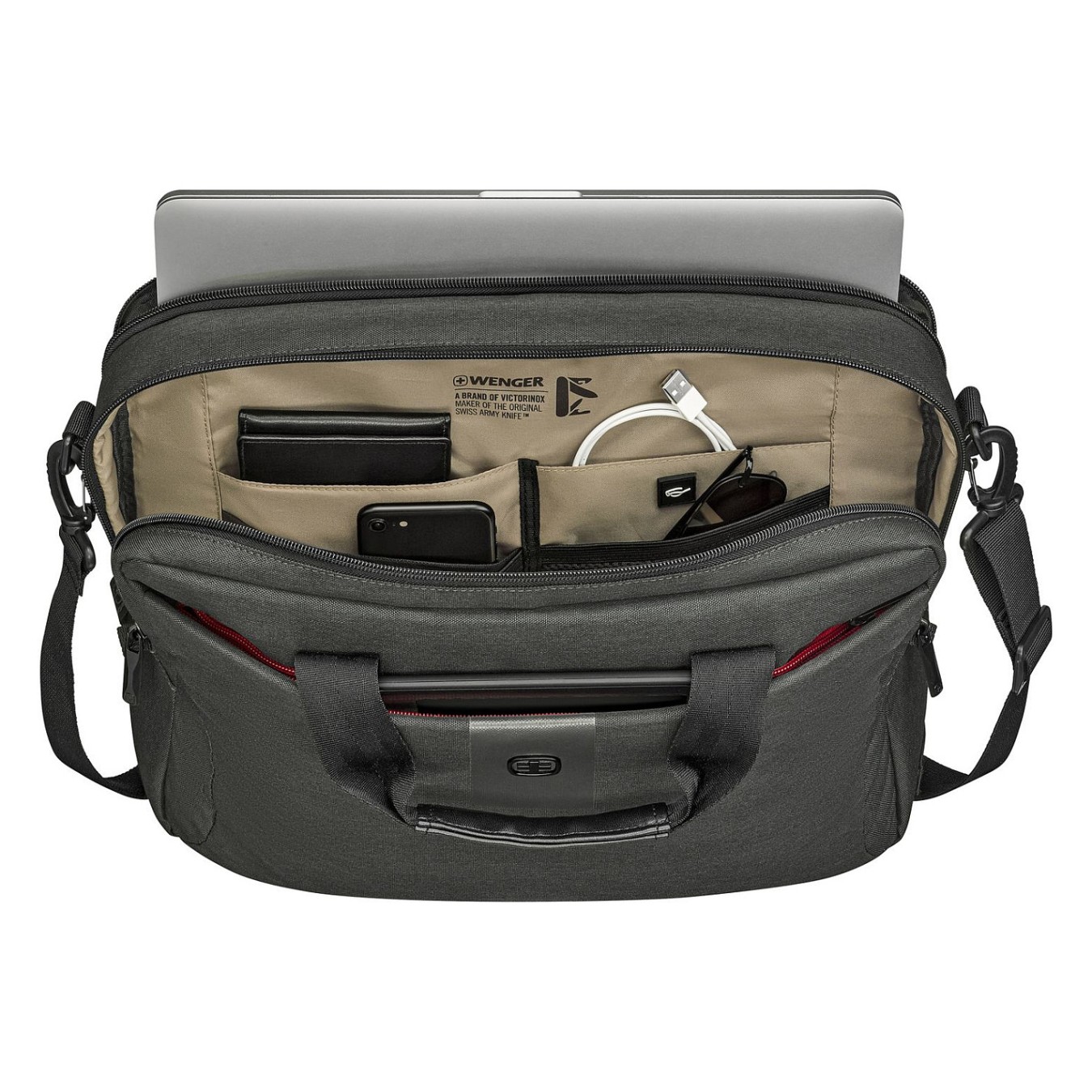 Buy WENGER MX ECO Brief 40,64cm 16Zoll Laptop Briefcase Charcoal in Cyprus, Nicosia, Limassol, Larnaka, Pafos