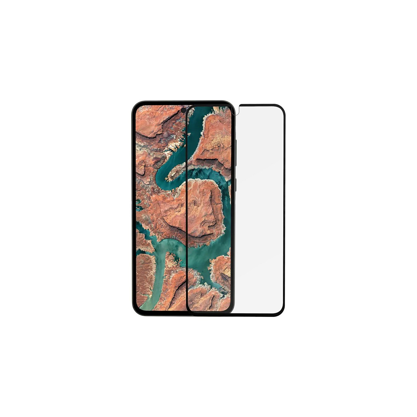 Buy dbramante1928 Eco-shield - Bildschirmschutz fr Handy - Glas - Rahmenfarbe schwarz - fr Samsung Galaxy A15 in Cyprus, Nicosia