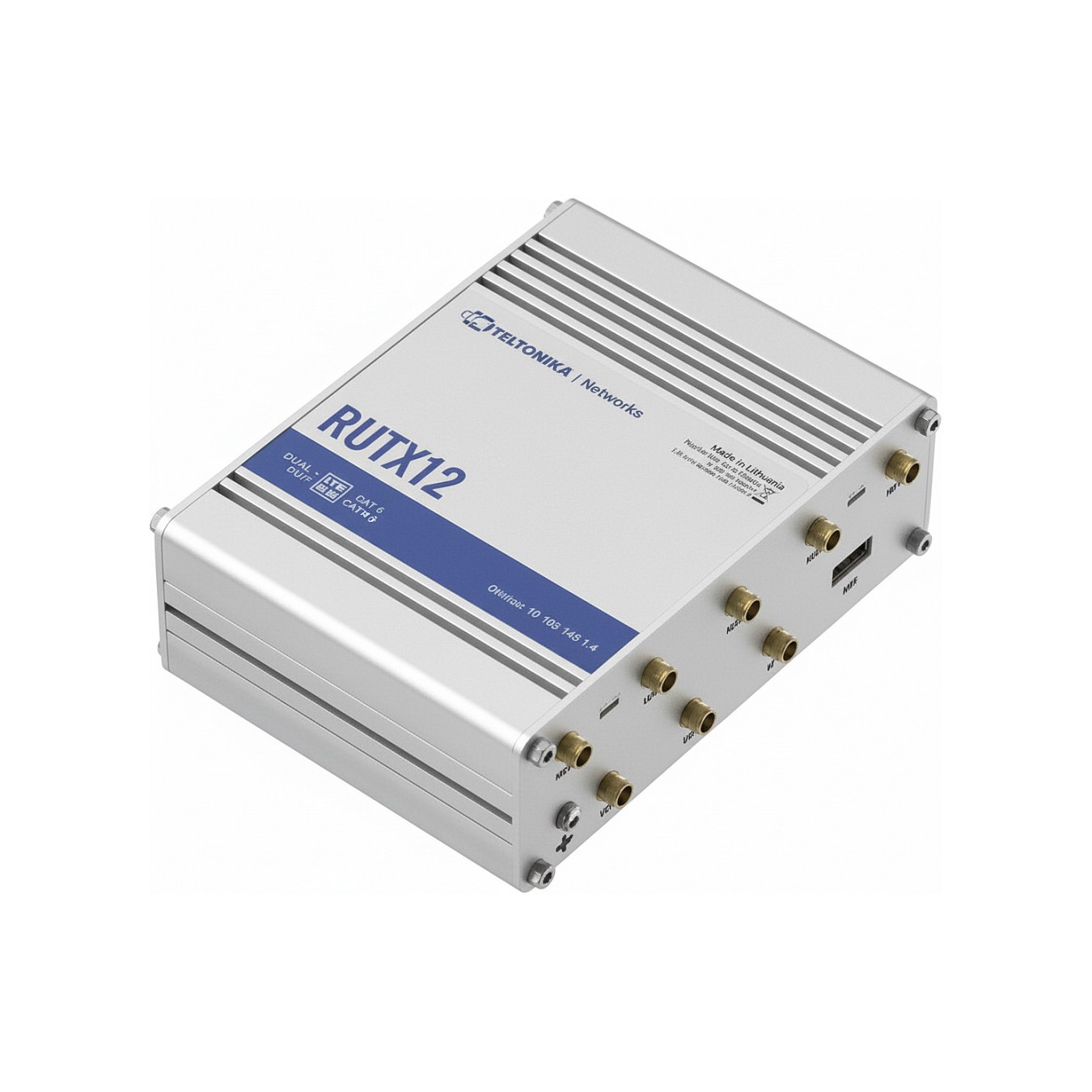 Buy TELTONIKA NETWORKS RUTX12 DUAL SIM DUAL 4G LTE Bluetooth Router eSIM Version in Cyprus, Nicosia, Limassol, Larnaka, Pafos