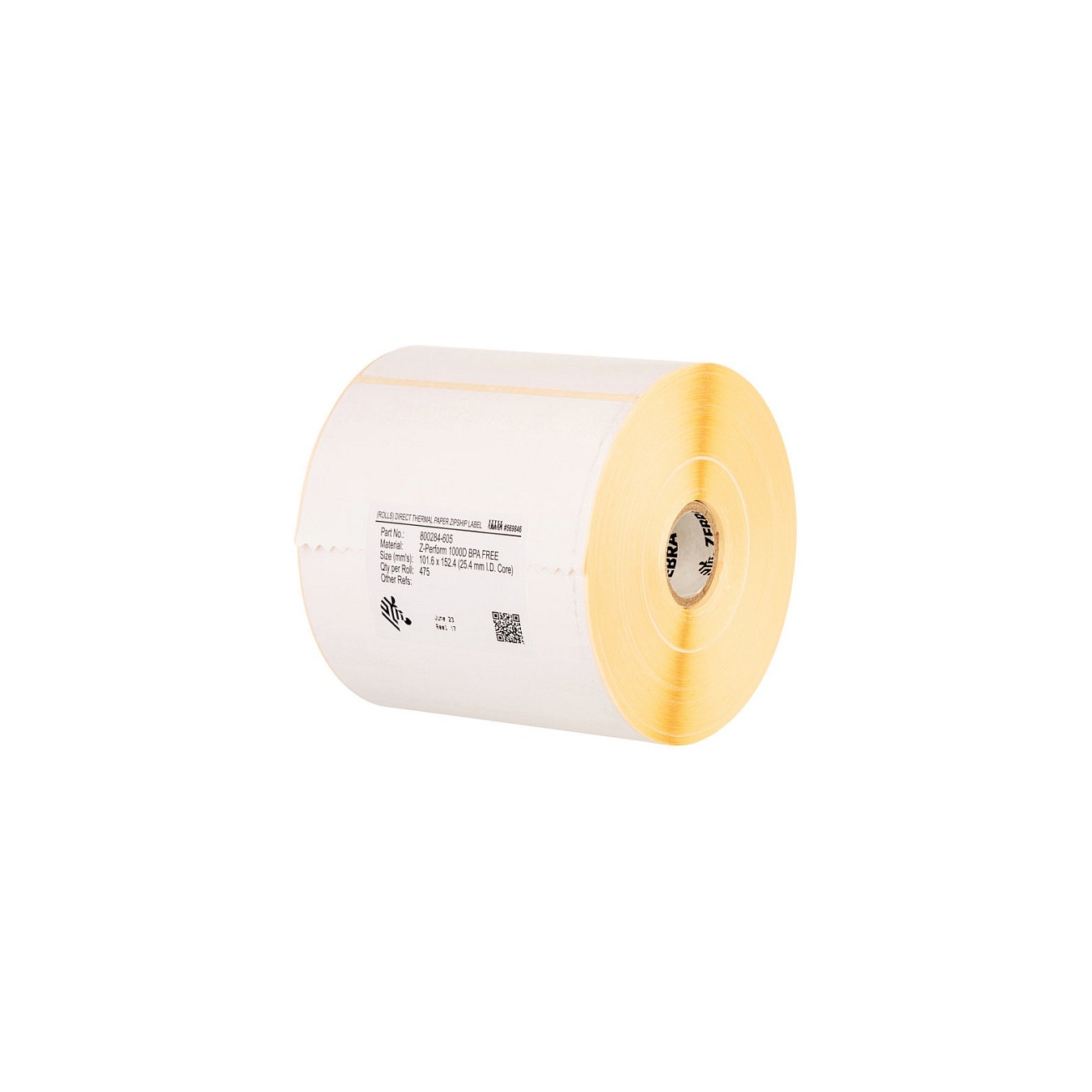 Buy ZEBRA Etiketten 102x127mm Papier Z-Perform 1000T,1152 Etiketten Rolle in Cyprus, Nicosia, Limassol, Larnaka, Pafos