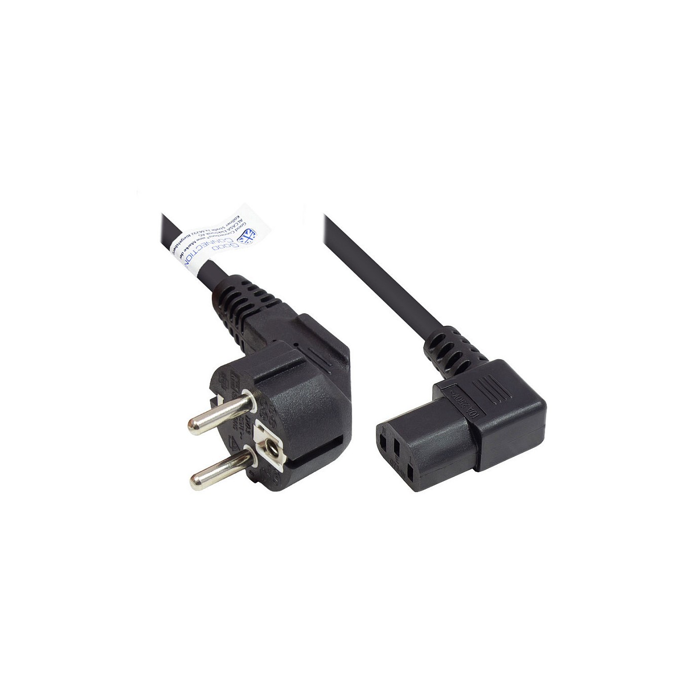Buy Good Connections Schutzkontakt-St. gew.- C13 gew. schw. 5m in Cyprus, Nicosia, Limassol, Larnaka, Pafos