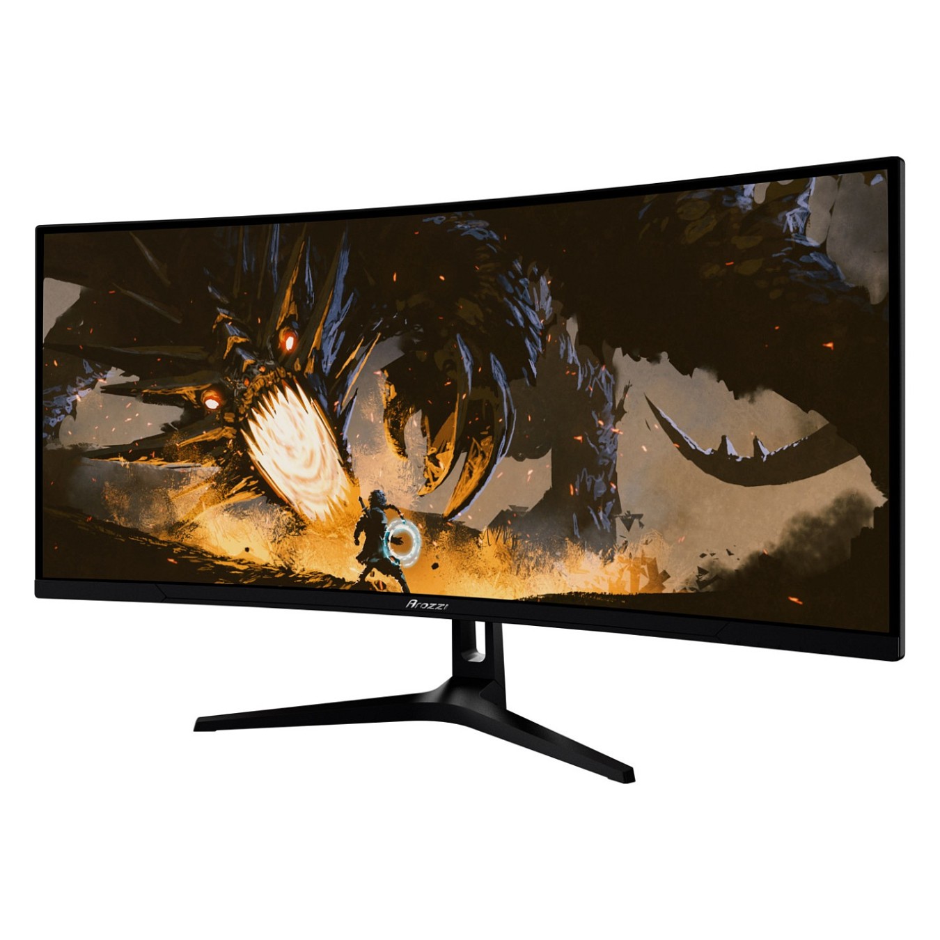 Buy Arozzi TFT Nova 34' VA 165Hz curved schwarz in Cyprus, Nicosia, Limassol, Larnaka, Pafos