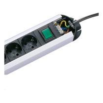 Buy BACHMANN PRIMO Steckdosenleiste 3x Schutzkontakt Aluminium mit Schalter 1,75m in Cyprus, Nicosia, Limassol, Larnaka, Pafos