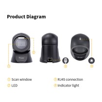 Buy Equip 2D-Omni-Direkt. Desktop Barcodescanner USB schwarz in Cyprus, Nicosia, Limassol, Larnaka, Pafos